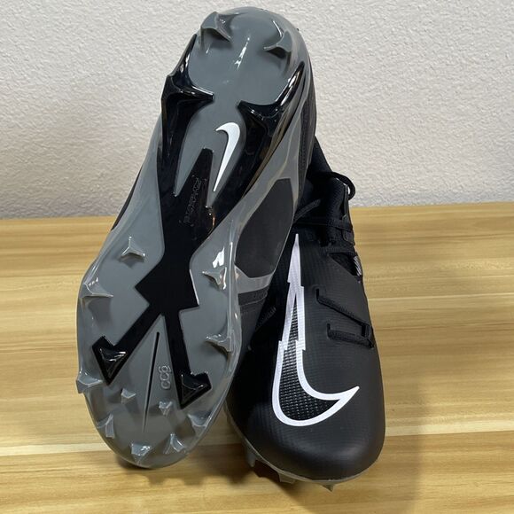 Nike Men 10.5 Alpha Menace Pro 3 Shadow Black Football Cleats CT6649-010 NEW main image 4